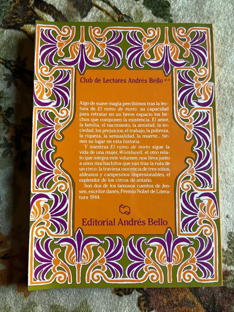 Libro 'El Ramo de Mirto Wombwell' de Johannes V. Jensen - 3