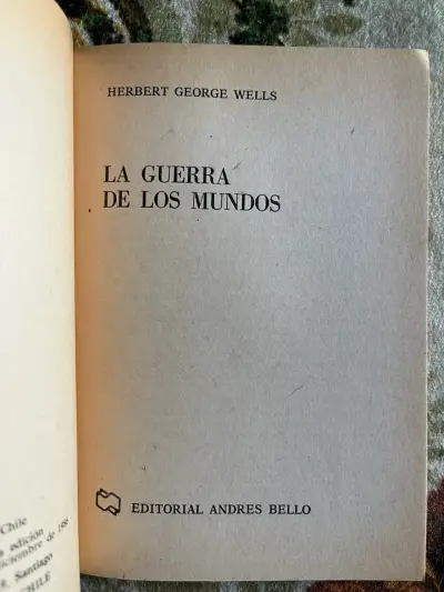 Libro 'La Guerra de los Mundos' de H.G. Wells - miniatura 2