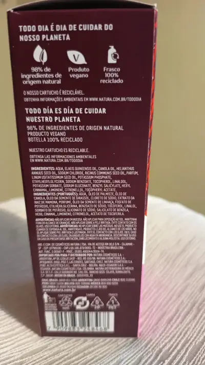 Aceite Bifásico Corporal Natura Tododia 120ml - miniatura 4
