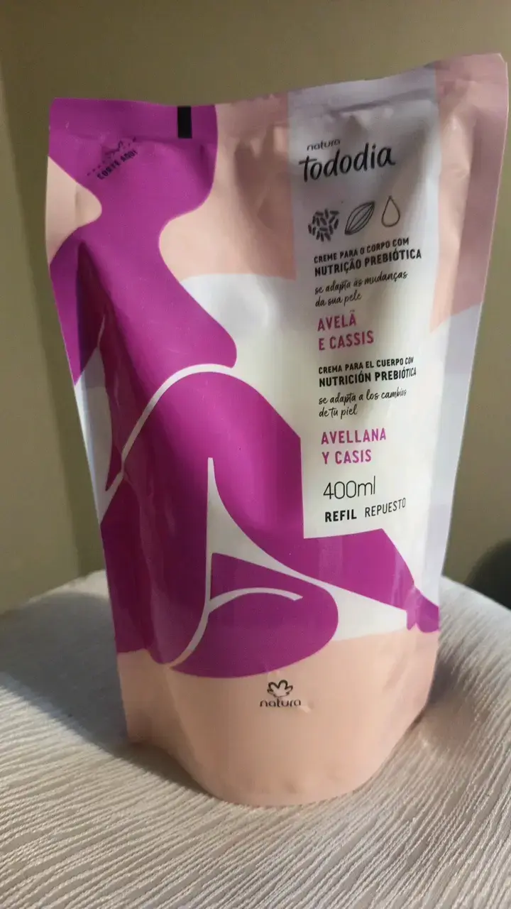 Crema Corporal Natura Tododia Avellana y Casis 40