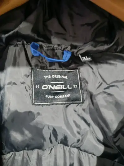 Chaqueta de plumas azul O'Neill con capucha - miniatura 2