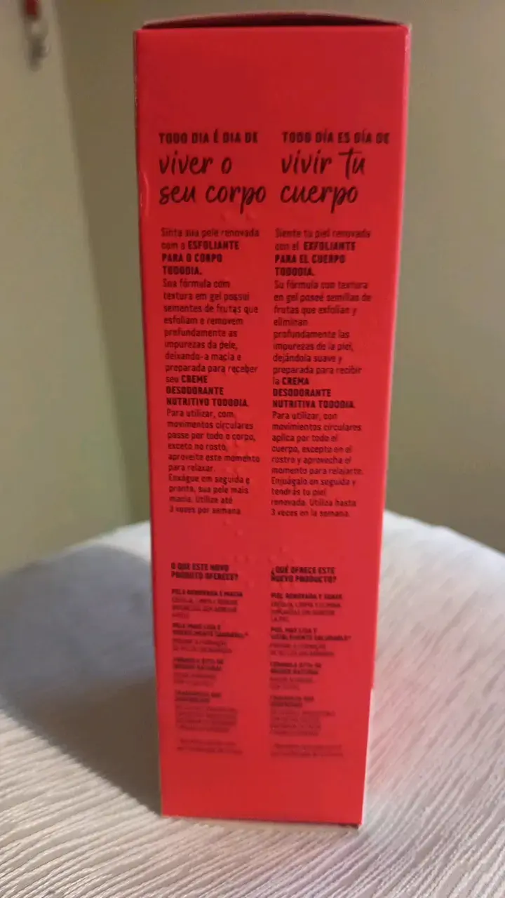 Exfoliante corporal Natura Tododia fresa y vanilla - 2