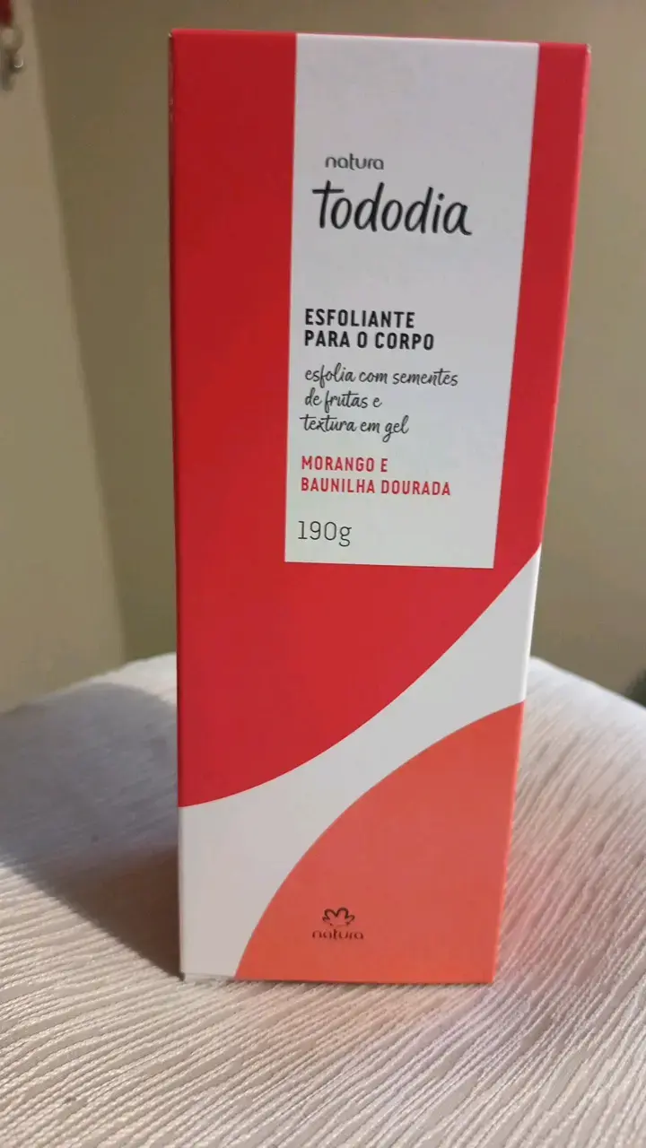 Exfoliante corporal Natura Tododia fresa y vanilla - 3