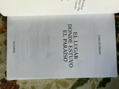 Libro 'El Lugar Donde Estuvo El Paraíso' de Carlos Franz - miniatura 2
