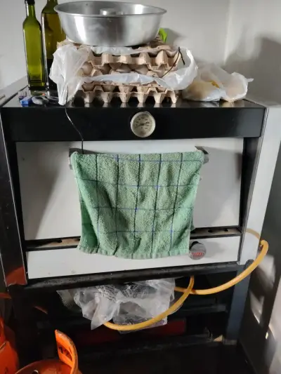 Horno industrial a gas con termómetro - miniatura 2