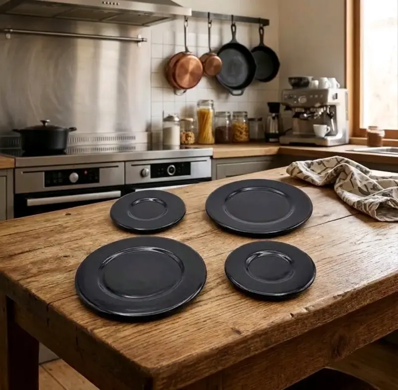 4 tapas para quemadores de cocina nuevos - 2