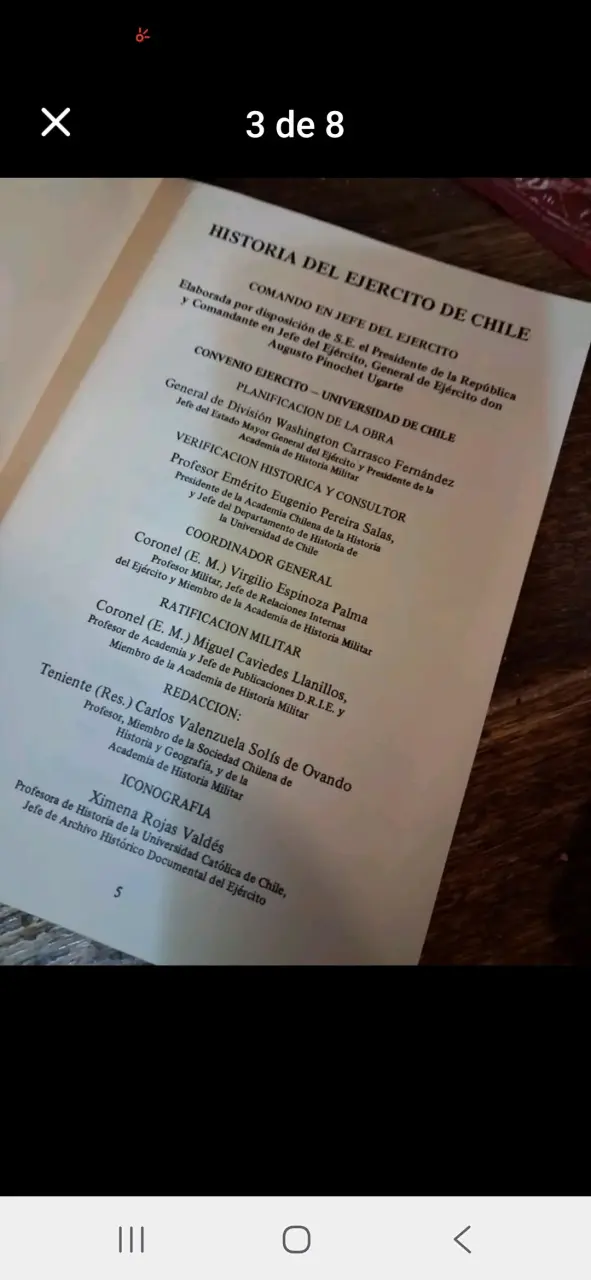 Libro Historia del Ejército de Chile Tomo I - 3