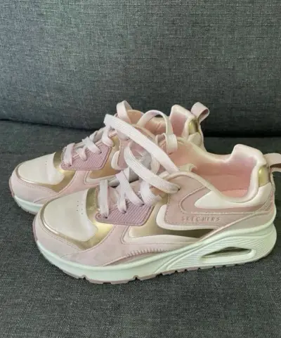 Zapatillas deportivas Skechers rosadas para mujer - miniatura 2
