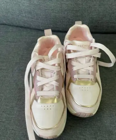 Zapatillas deportivas Skechers rosadas para mujer - miniatura 4