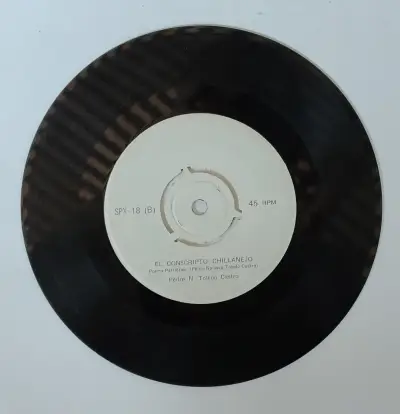 Disco de vinilo 45 RPM El Riflero Infantil - miniatura 2