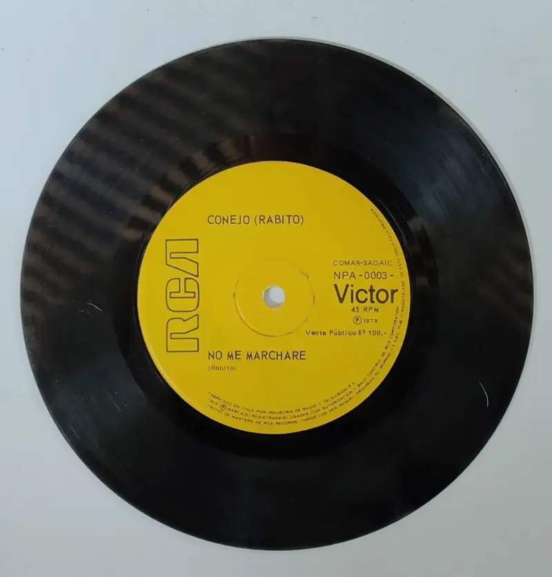 Disco de vinilo Conejo (Rabito) RCA Victor - 2