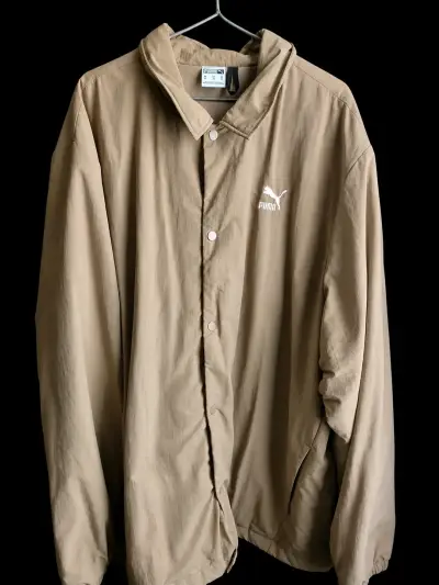 Chaqueta beige Puma para hombre talla XL - miniatura 1