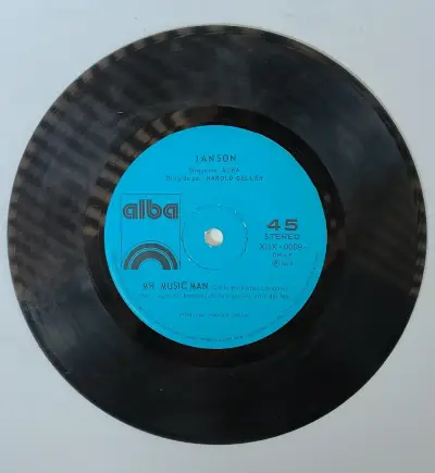 Disco de vinilo 45 RPM Alba Janson 1974 - miniatura 1