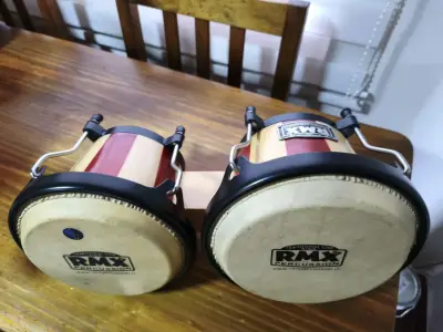 Bongos de madera RMX Percusión - miniatura 1
