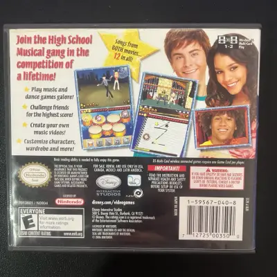 Nintendo DS High School Musical(No juego) - miniatura 2