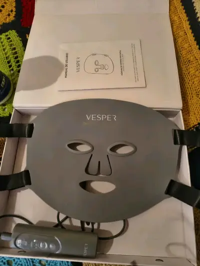 Máscara de Fotones LED he infrarrojo Facial Vesper - miniatura 1