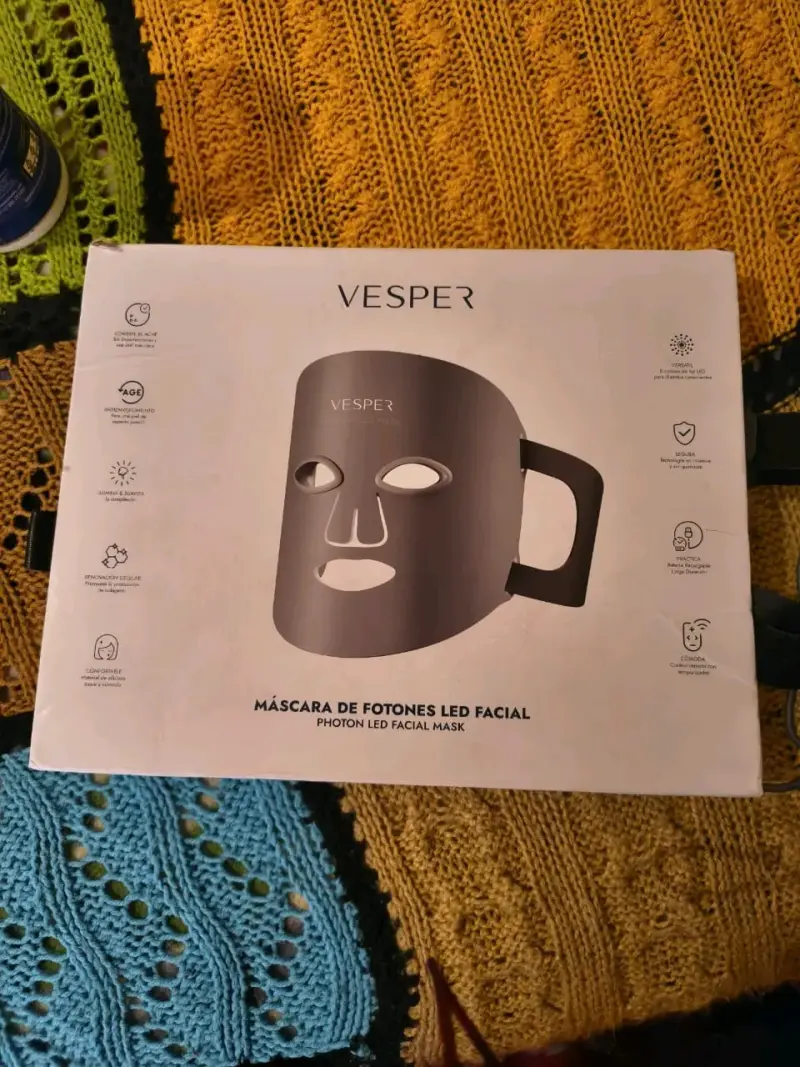 Máscara de Fotones LED he infrarrojo Facial Vesper - 2