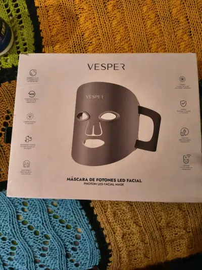 Máscara de Fotones LED he infrarrojo Facial Vesper - miniatura 3