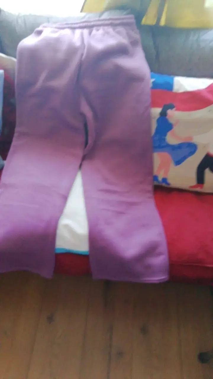 Pantalones morados de mujer cómodos - 2