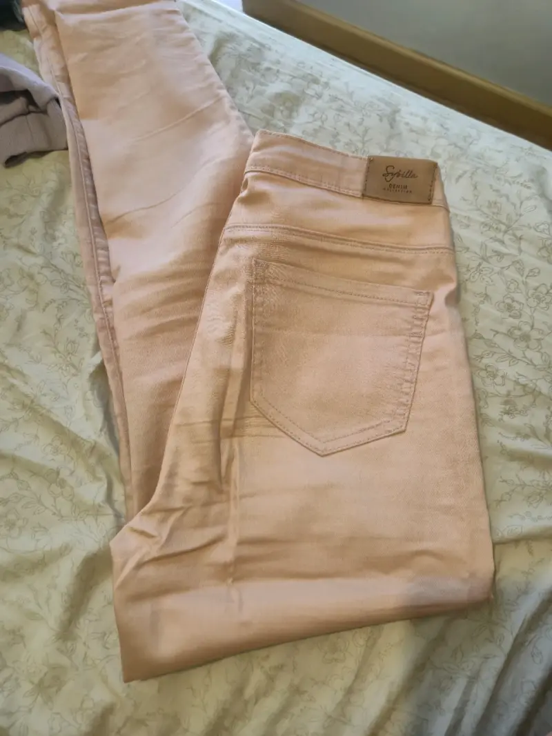 Pantalones pitillo rosado Sybilla - 2