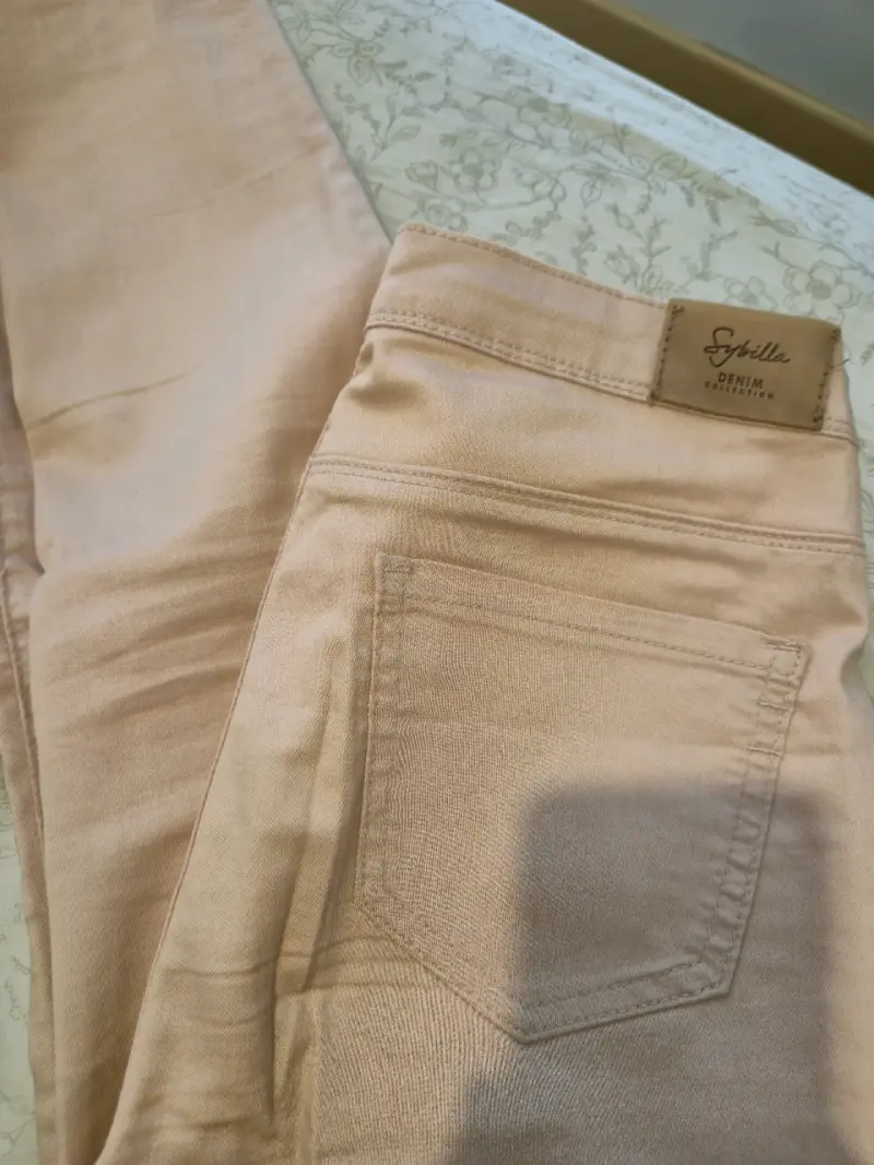 Pantalones pitillo rosado Sybilla - 4