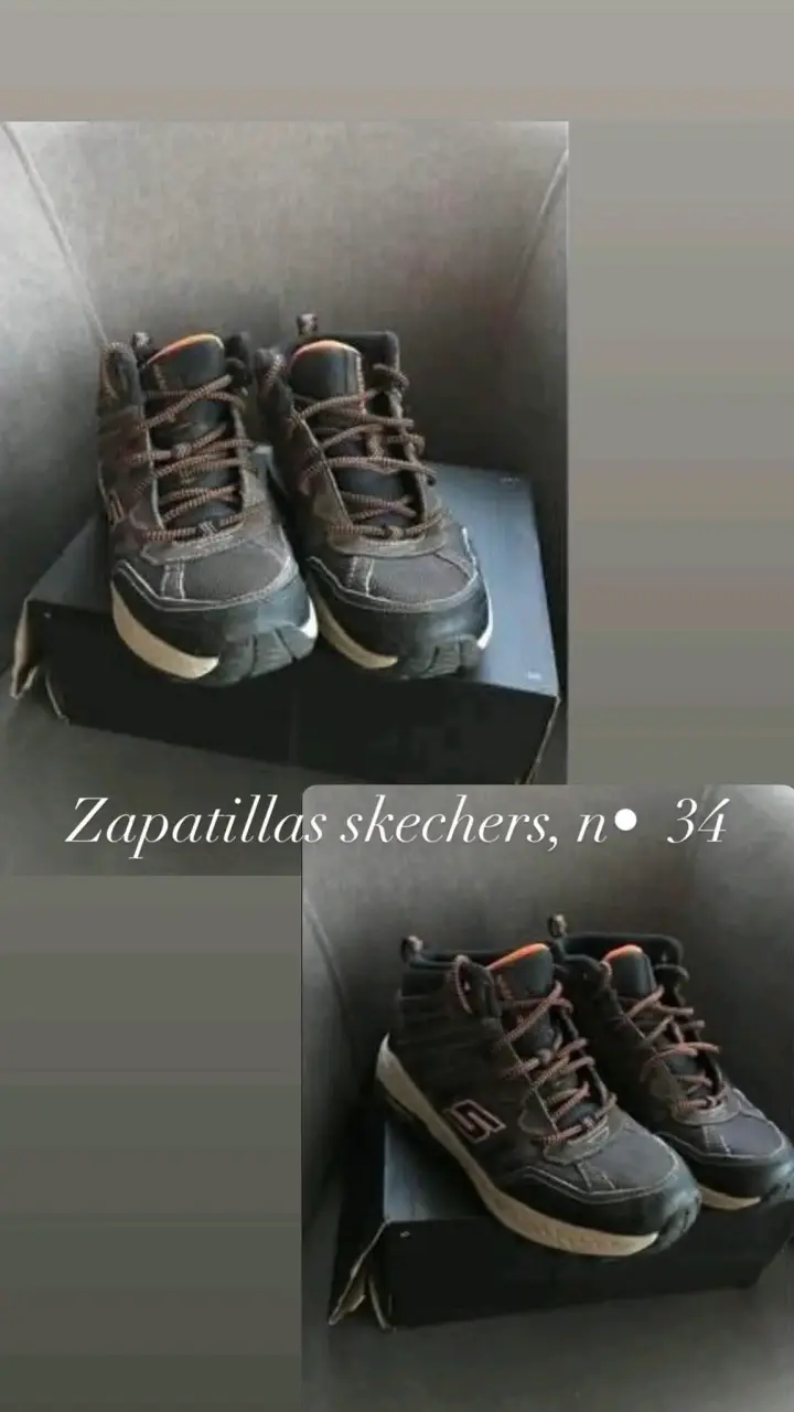 Zapatillas Skechers para niños talla 34 - 2