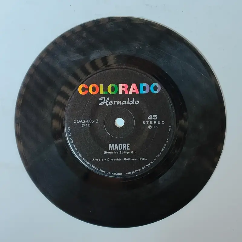 Vinilo Hernaldo Zúñiga Cancionero 45 RPM - 2