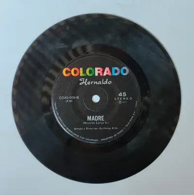 Vinilo Hernaldo Zúñiga Cancionero 45 RPM - miniatura 2