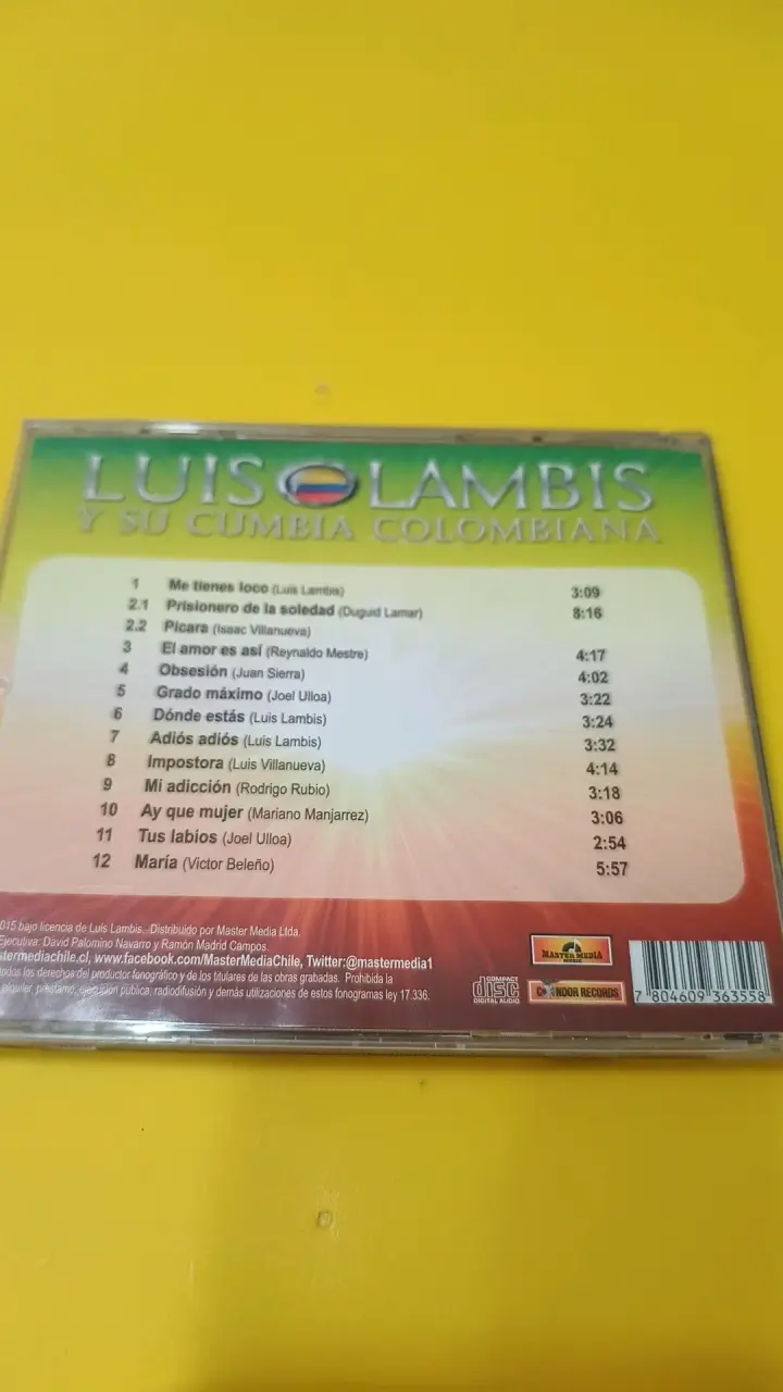 CD Luis Lambis - Vuelve y Ju - 2