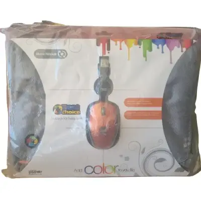 Bolso + Mouse optico retractil - miniatura 1