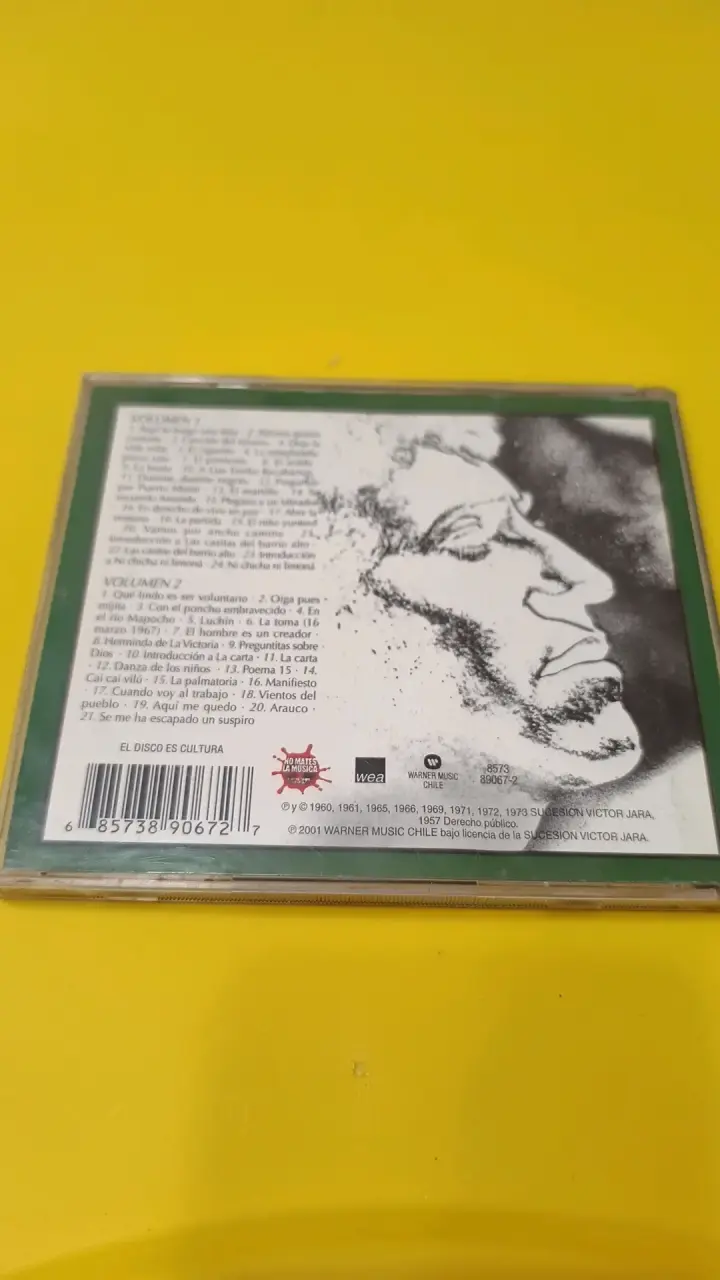 Antología Musical de Víctor Jara en CD - 2