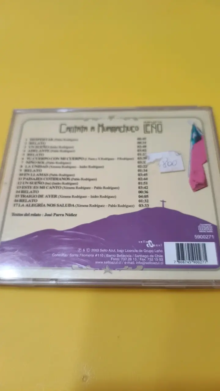 CD Cantata a Huamachuco Grupo Leño - 2