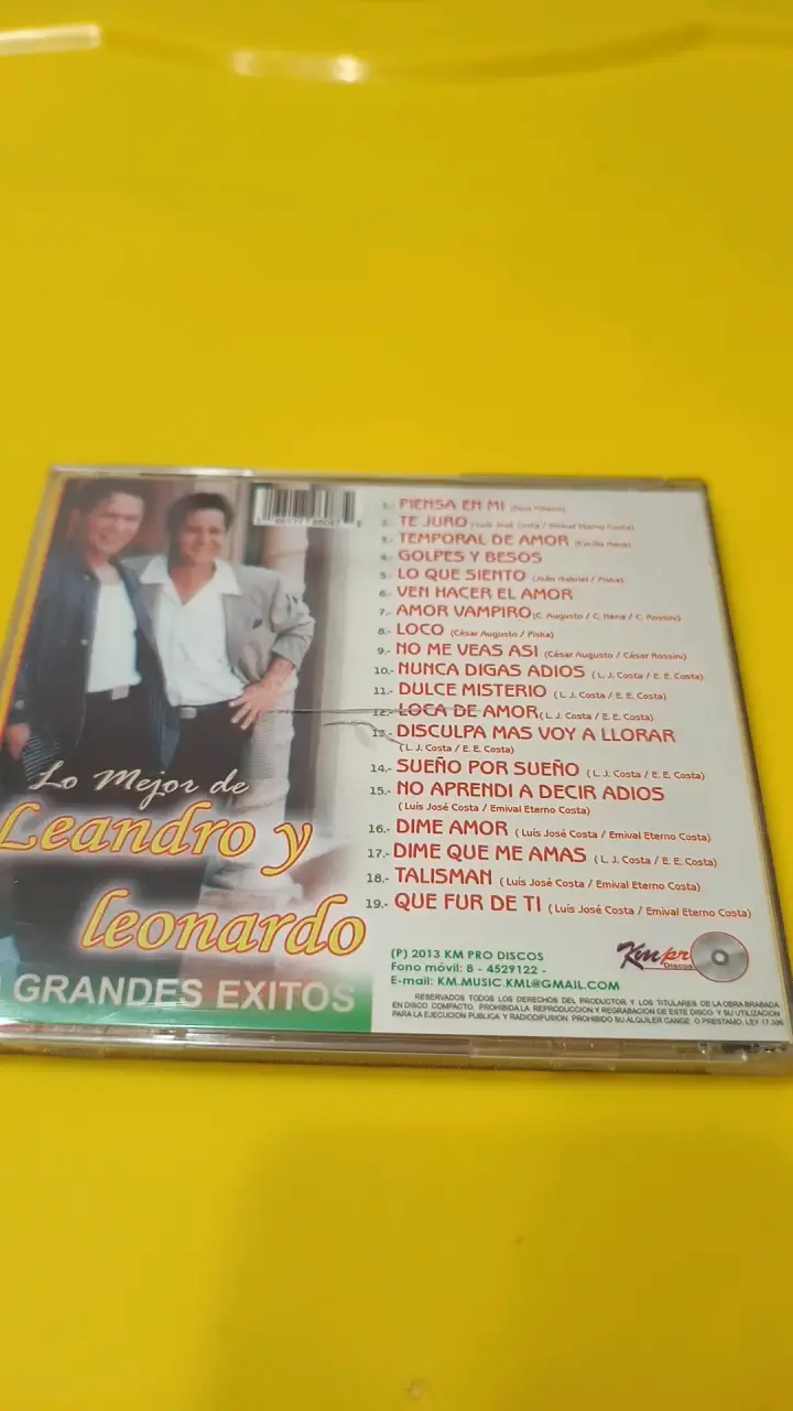 CD Leandro y Leonardo 19 Grandes Éxitos - 2