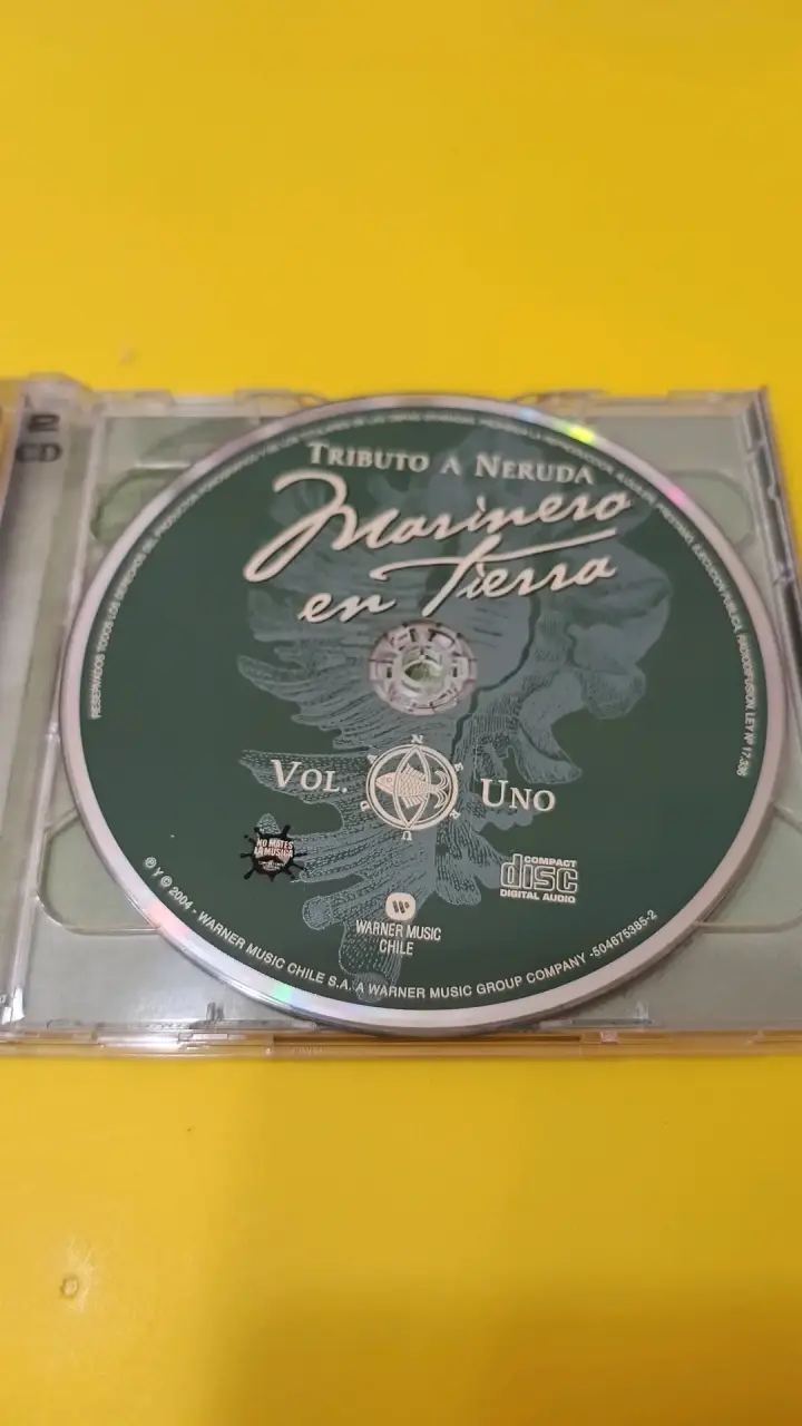 CD Tributo a Neruda Marinero en Tierra - 3