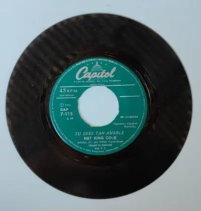 Disco de vinilo Nat King Cole 'Amor' 1965 - miniatura 2