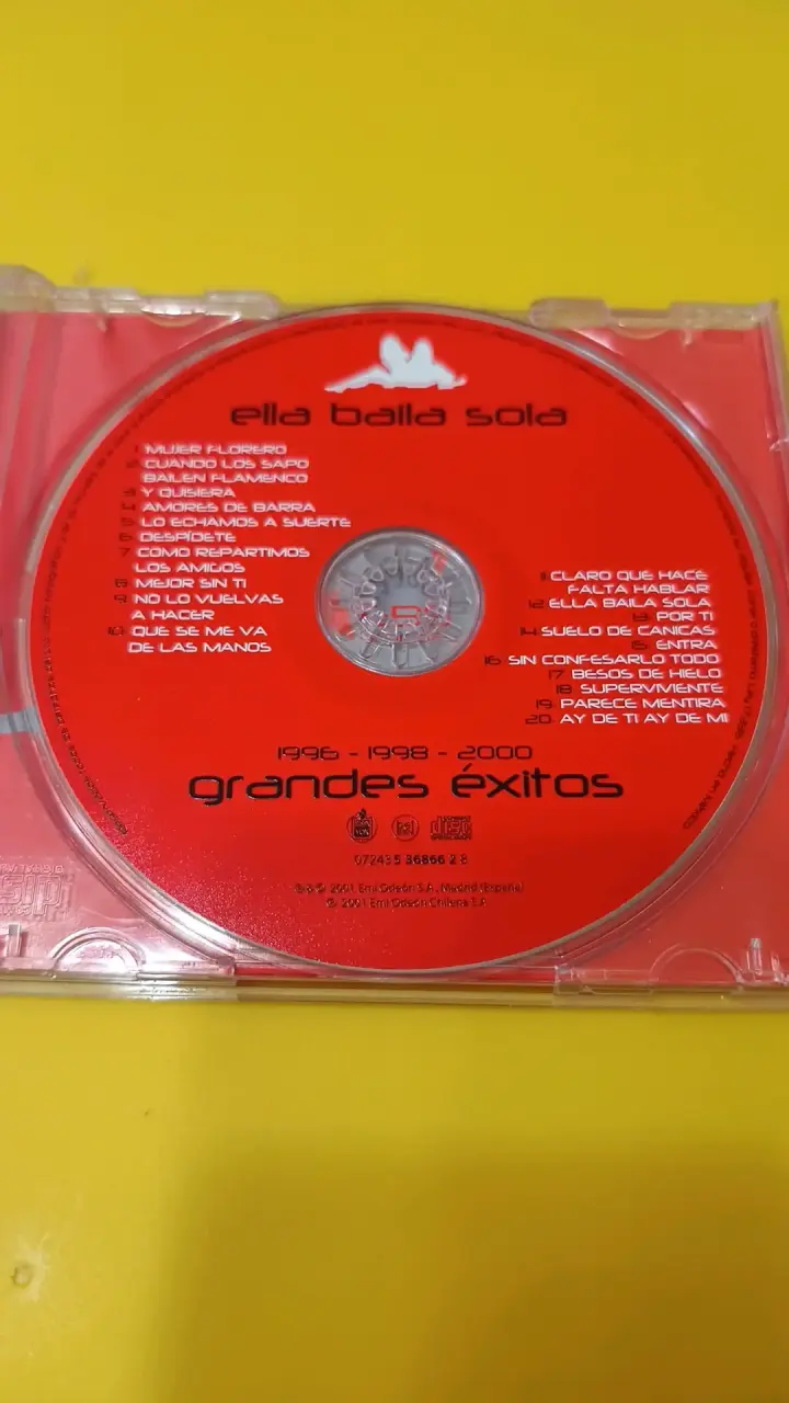 CD Ella Baila Sola Grandes Éxitos 1996-2000 - 3