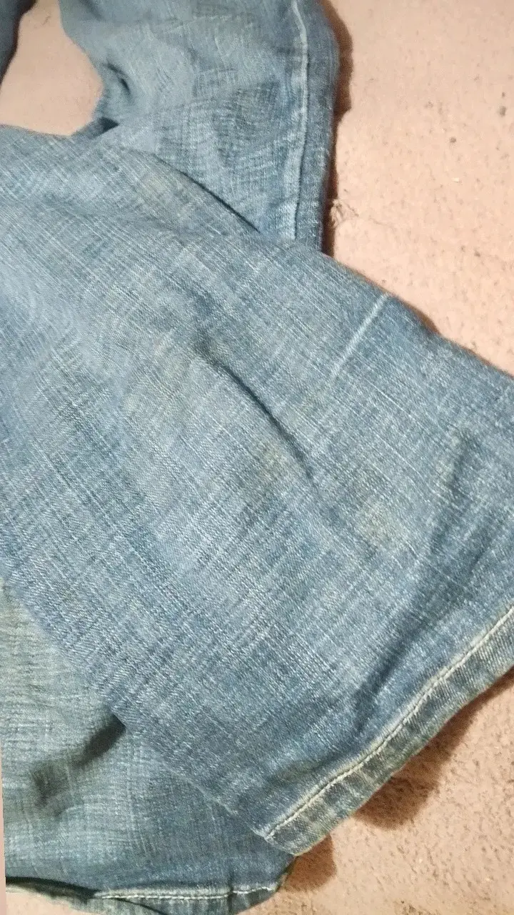 Jeans de mezclilla azul para hombre - 2