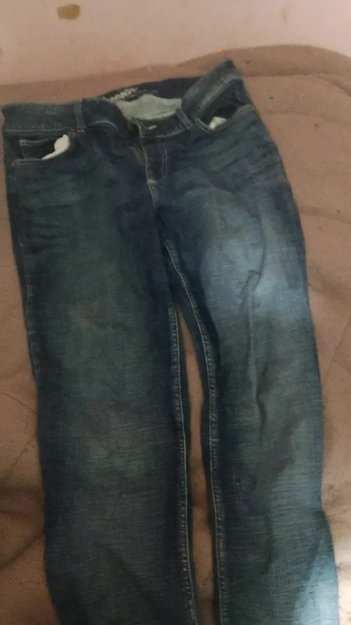 Jeans de mezclilla azul para hombre - 3