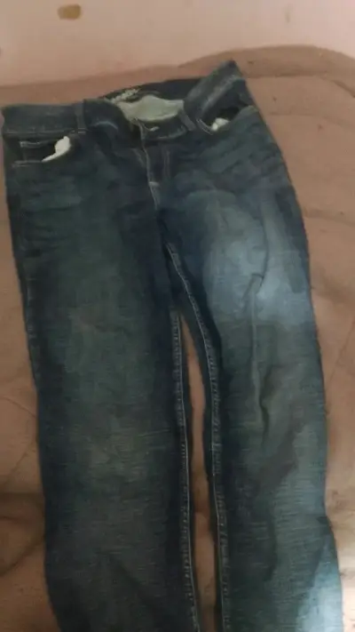 Jeans de mezclilla azul para hombre - miniatura 3