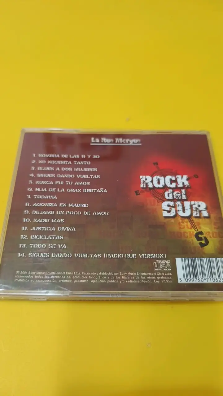CD La Rue Morgue Rock del Sur - 6