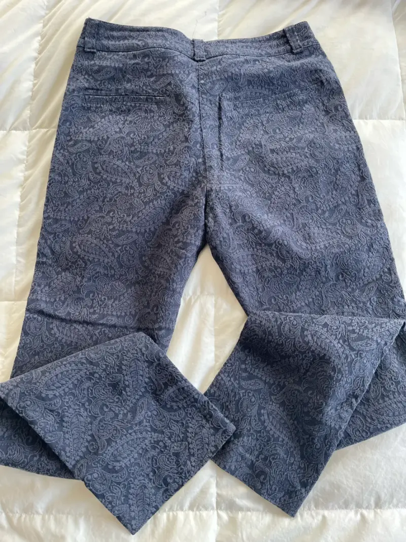 Pantalones estampados azul mujer Umbrale - 3