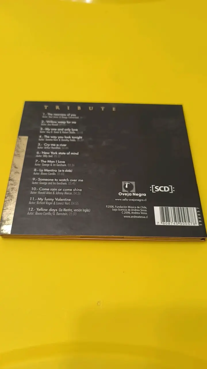 CD Tribute de Andrea Tessa en buen estado - 2