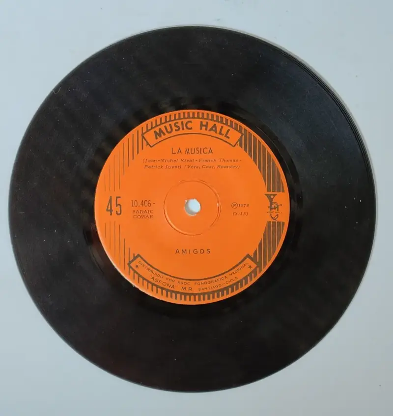 Vinilo 45 RPM Dolores Vino De España Amigos - 2