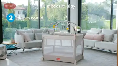 Cuna Corral de Bebé Tiny Love con Gimnasio - miniatura 4