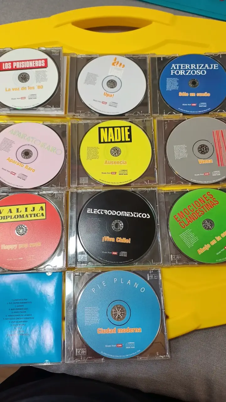 Colección de CDs Rock Chileno 80 - 3