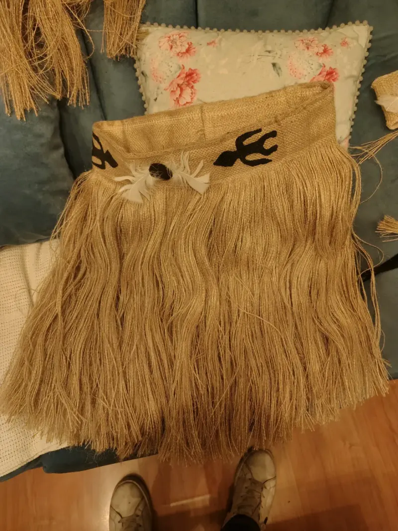 Traje.baile hombre Rapa Nui talla M - 4