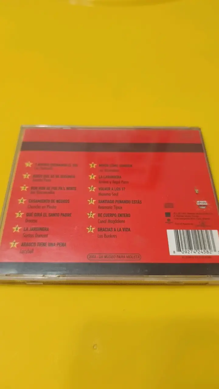 CD Tributo a Violeta Parra - Después de Vivir - 2
