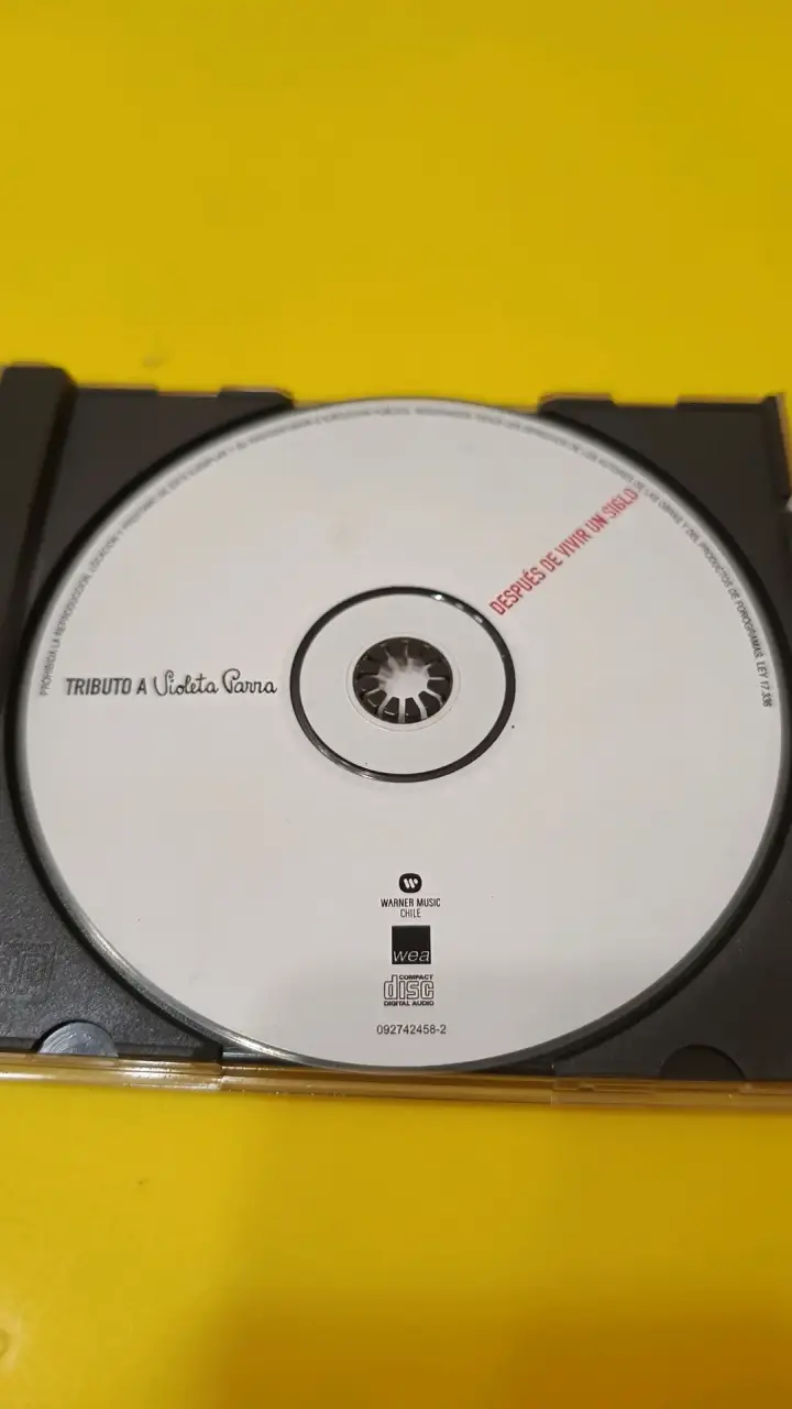 CD Tributo a Violeta Parra - Después de Vivir - 3