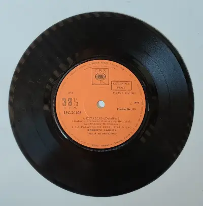 Disco vinilo 33 RPM Roberto Carlos CBS - miniatura 2