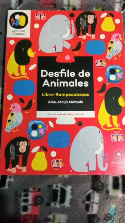 Libro rompecabezas Desfile de Animales para niños - miniatura 1